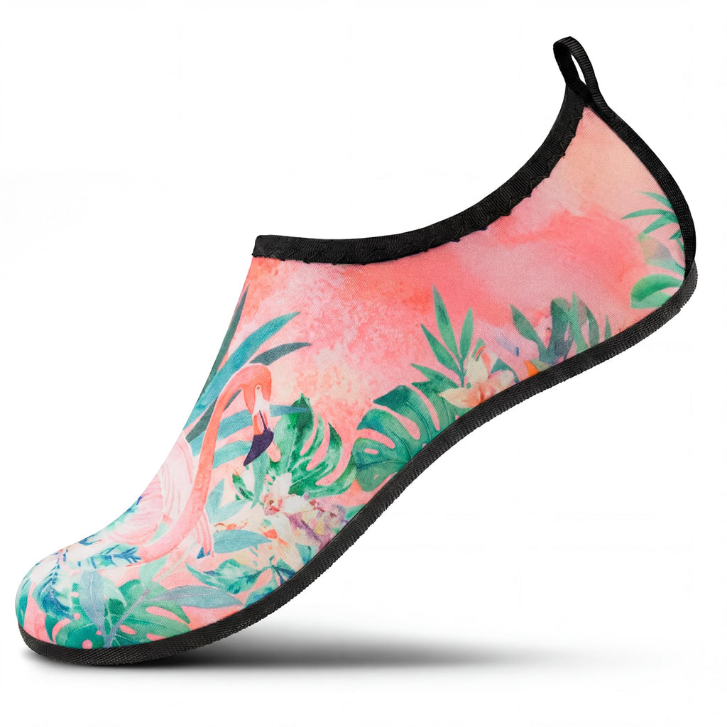 SEEKWAY Water Shoes Women Men Adult Quick-Dry Aqua Socks Barefoot Non Slip for Beach Swim River Pool Lake surf Black SK002(U)
