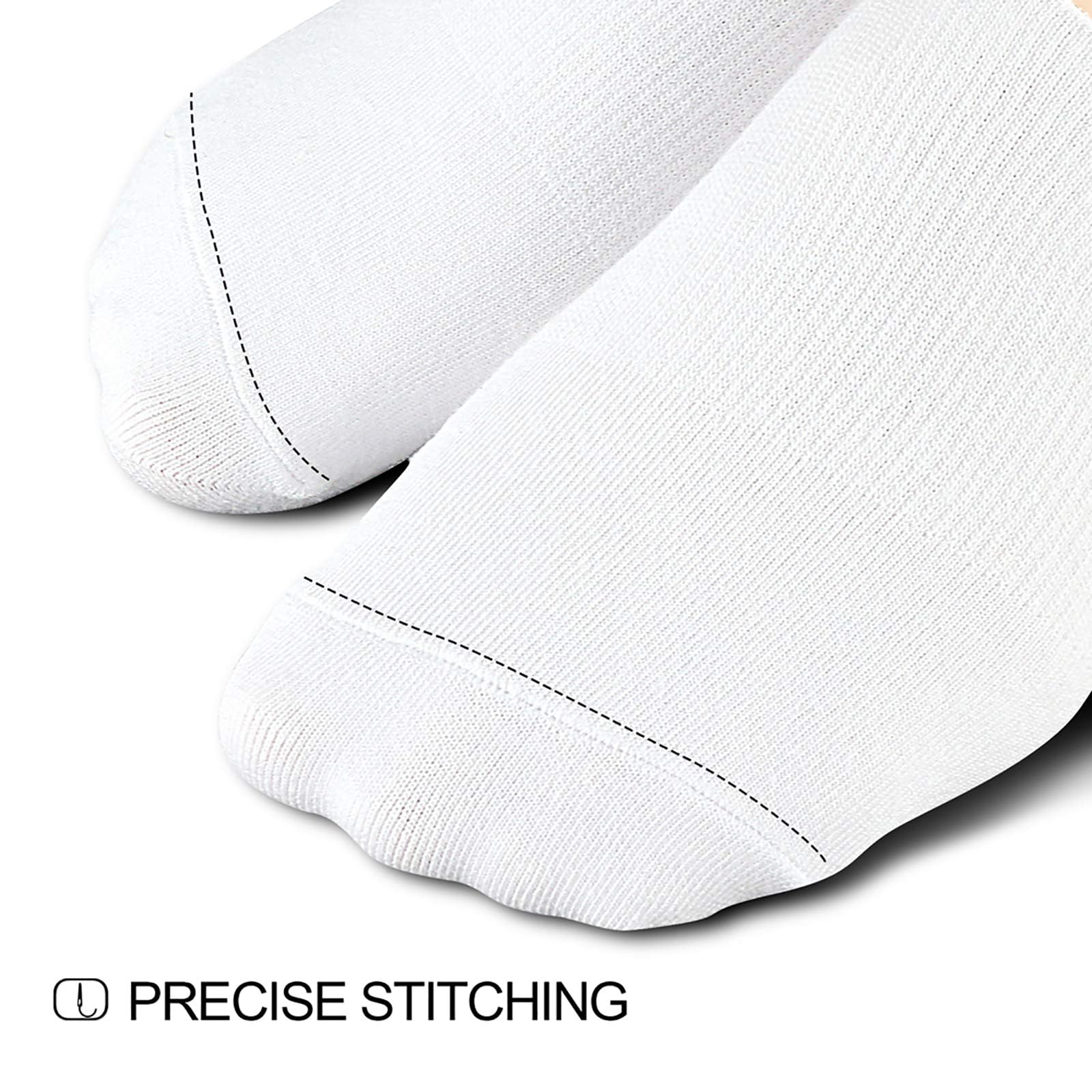 wernies No Show Socks Women Low Cut Ankle Socks Non Slip 4/8 Pairs