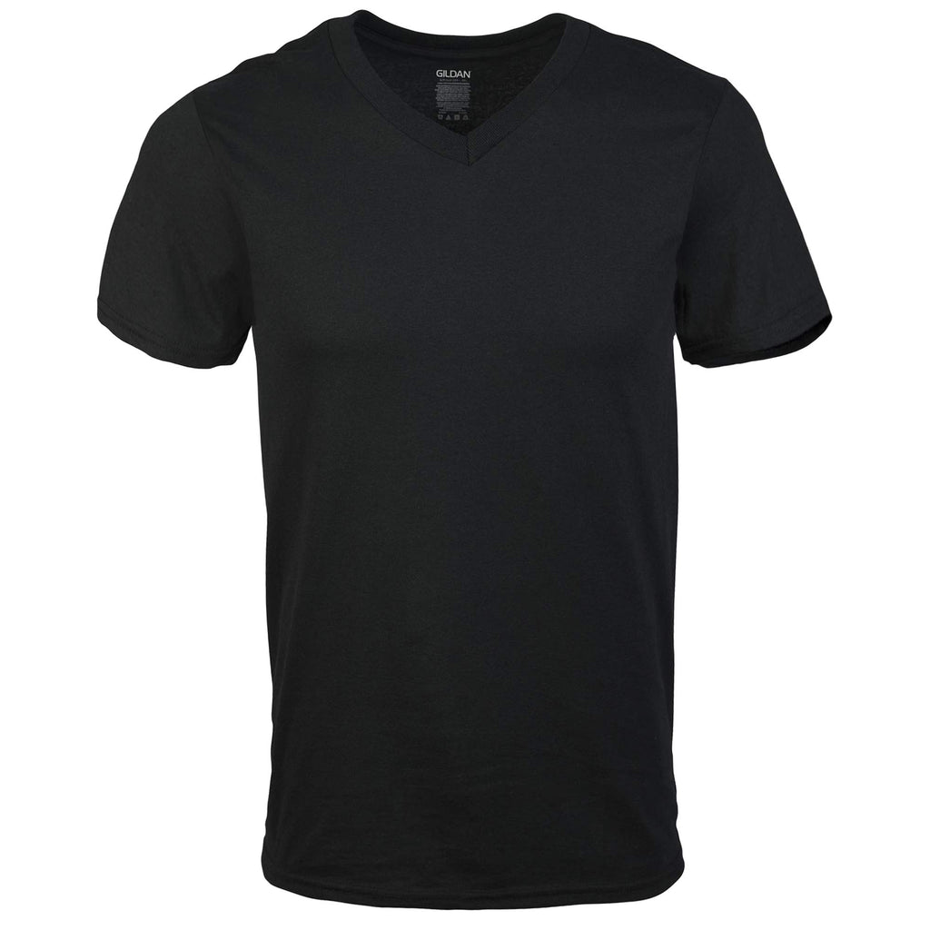 Gildan Men's V-Neck T-Shirts, Multipack, Style G1103