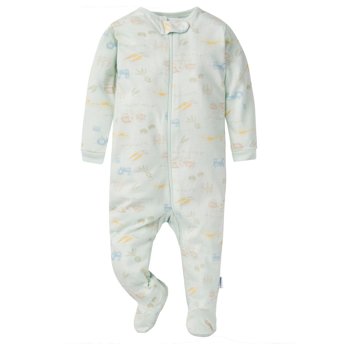 Gerber Baby Girls 4-Pack Sleep 'N Play Footie
