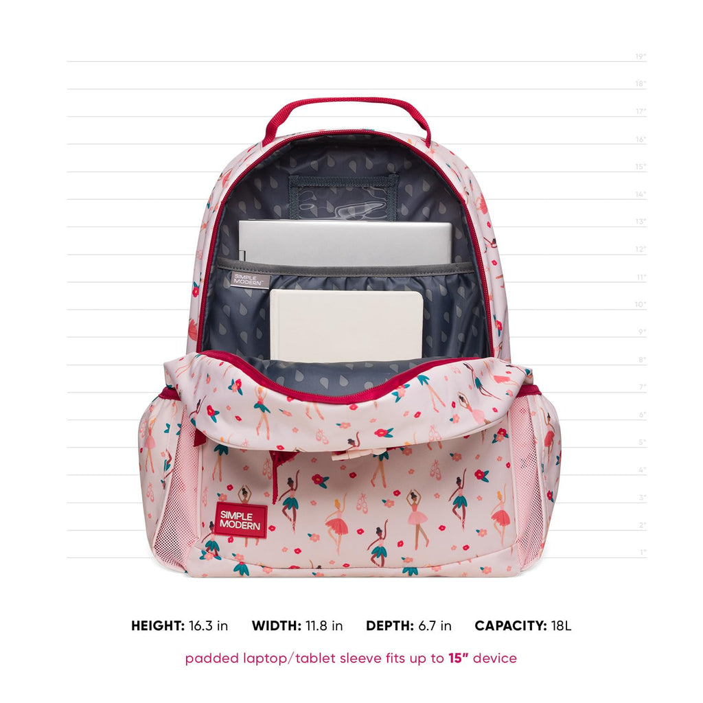 Simple Modern Kids Backpack for School, Girls, Boys | 12L | Unicorn