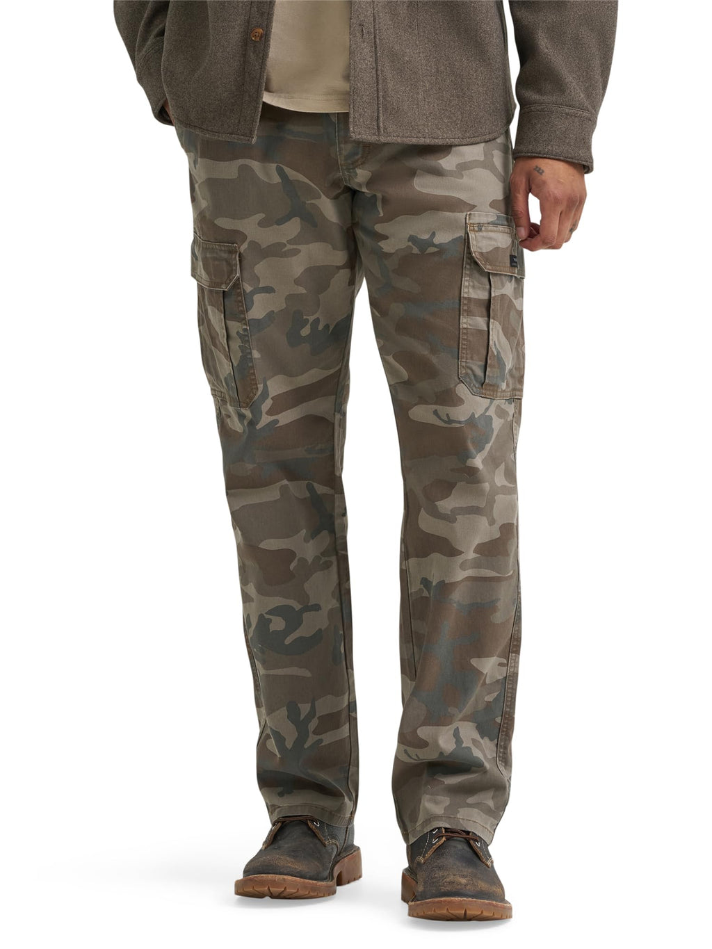 Wrangler Authentics Men's Relaxed Fit Stretch Cargo Pant