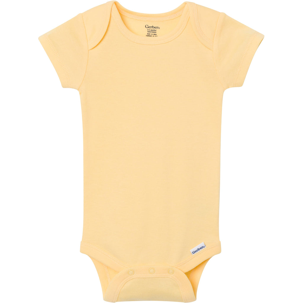 Gerber Baby Girls' 8-pack Short Sleeve Onesies Bodysuits