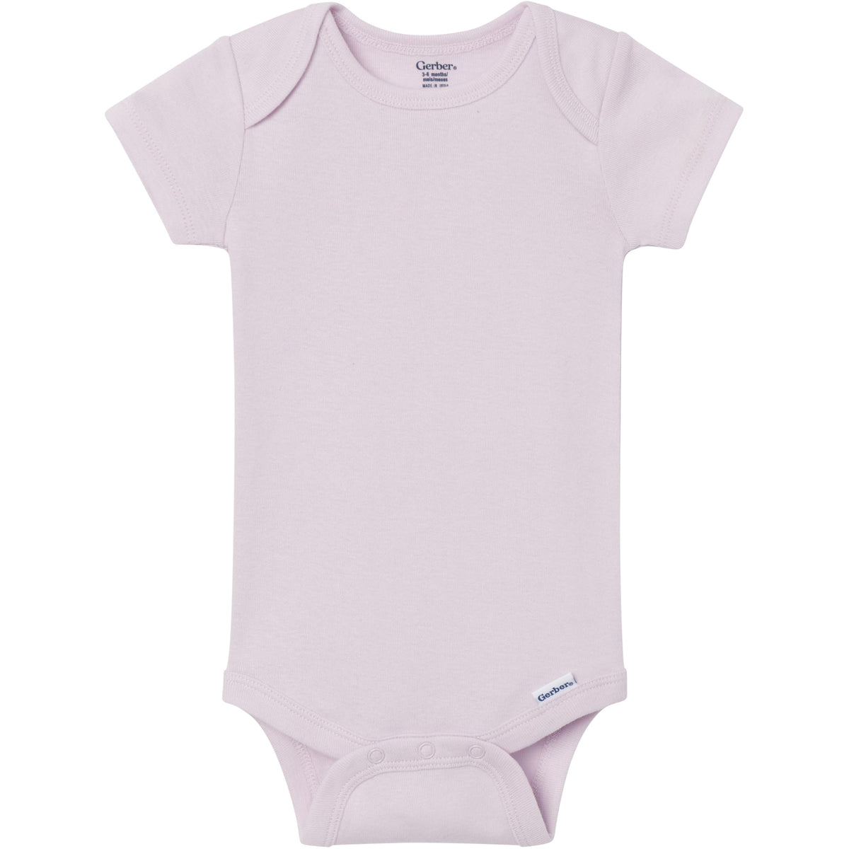 Gerber Baby Girls' 8-pack Short Sleeve Onesies Bodysuits