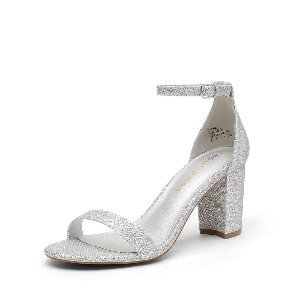 DREAM PAIRS Women's Comfort Block Heel Sandals