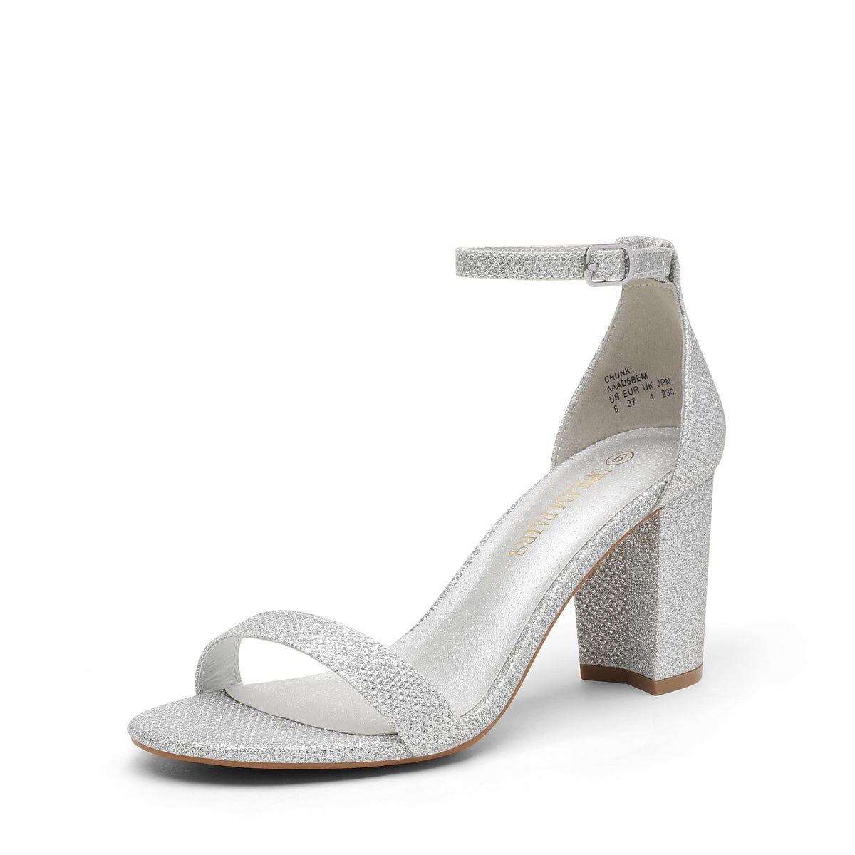 DREAM PAIRS Women's Comfort Block Heel Sandals
