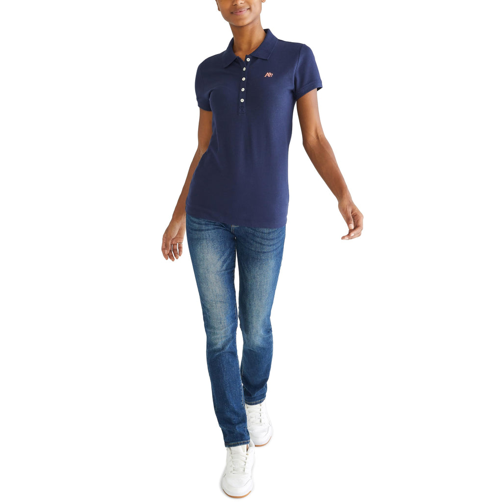 AEROPOSTALE Women's Aero Solid A87 Polo