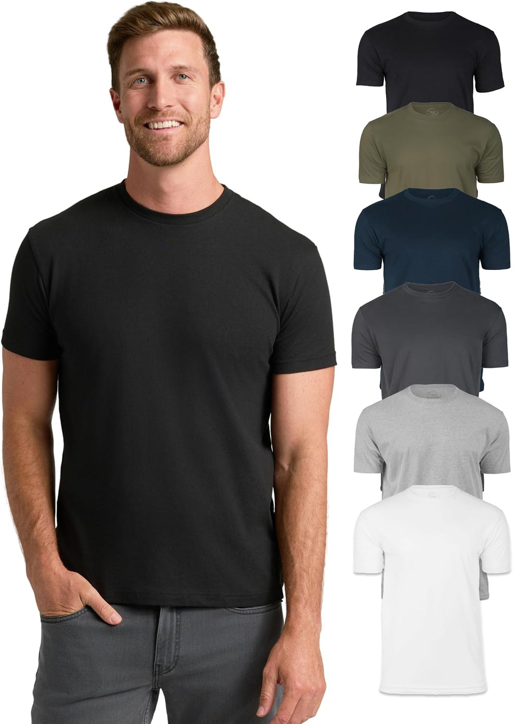 True Classic Mens T-Shirts – Short Sleeve Crew