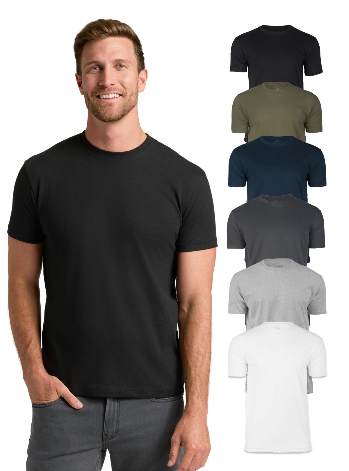 True Classic Mens T-Shirts – Short Sleeve Crew