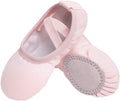 Stelle Canvas Ballet Shoes Toddler Girls No-Tie Split Sole Ballet Slippers