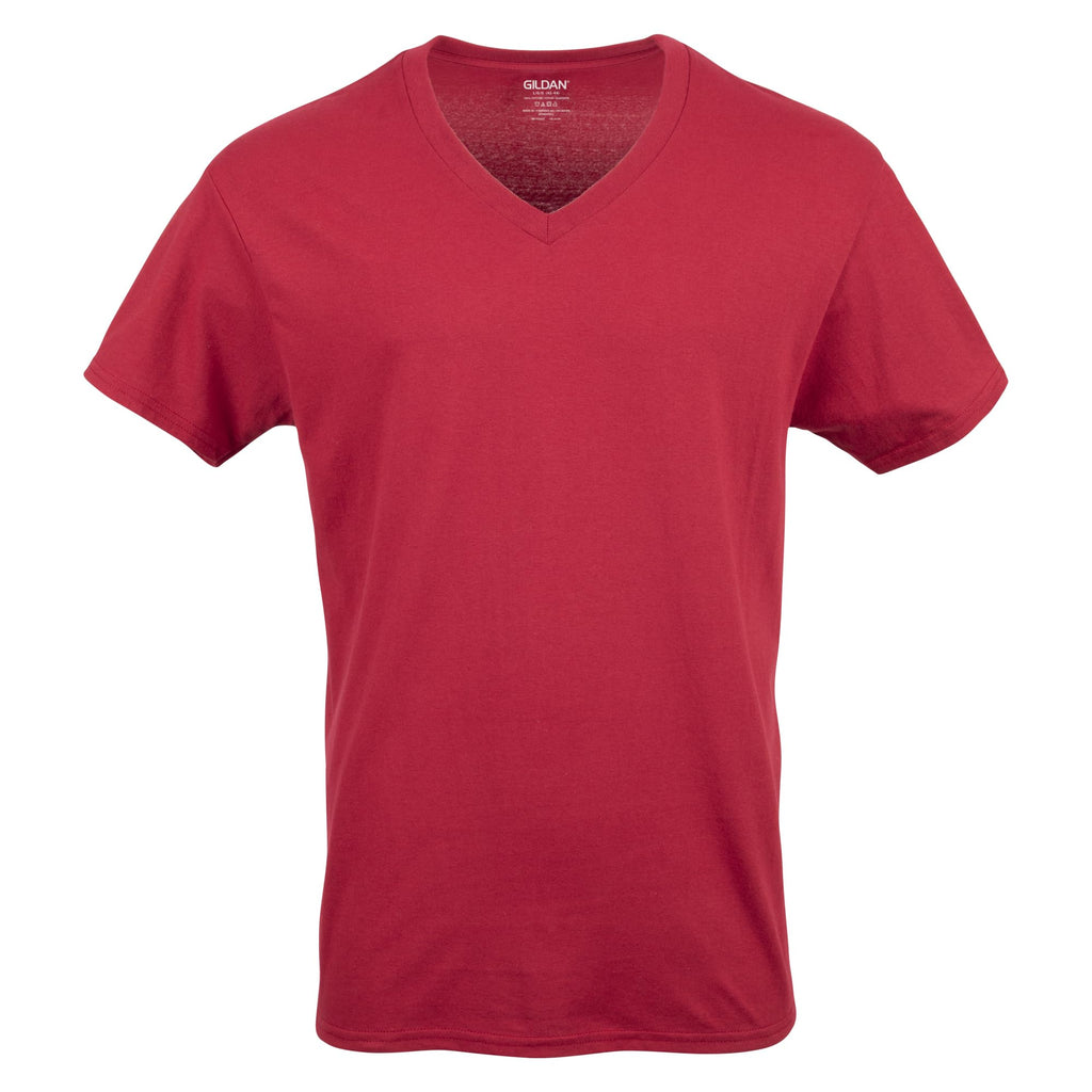 Gildan Men's V-Neck T-Shirts, Multipack, Style G1103