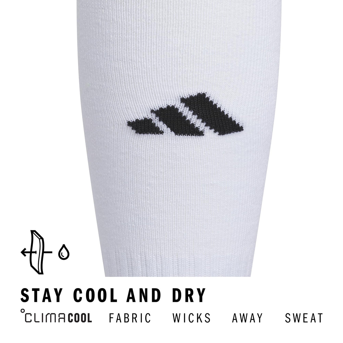 adidas Rivalry Over-the-Calf Soccer Socks 2 Pairs