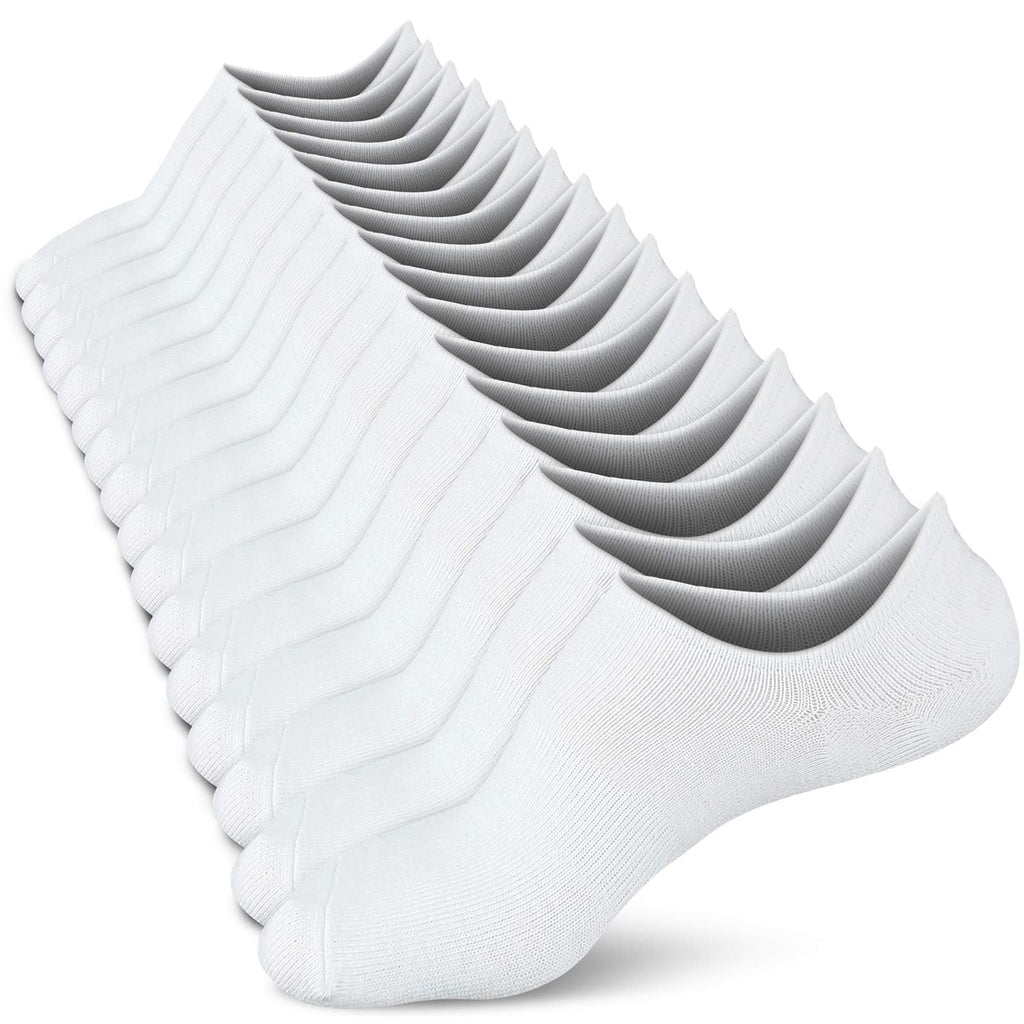wernies No Show Socks Women Low Cut Ankle Socks Non Slip 4/8 Pairs