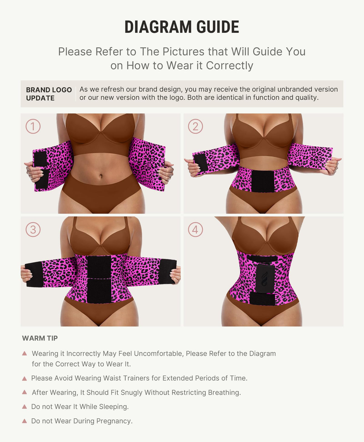 FeelinGirl Waist Trainer Belt Cincher Corset Tummy Control Faja Body Shaper