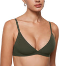 INLYRIC Women's Unlined Triangle Bralette