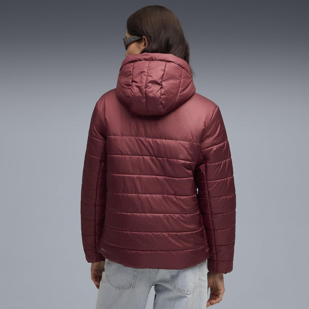 Ess Hooded Padded Kadın Yeşil Günlük Stil Mont 68523182