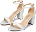DREAM PAIRS Women's Comfort Block Heel Sandals