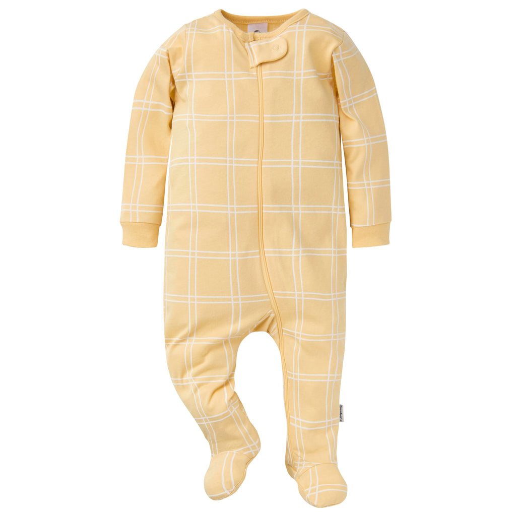 Gerber Baby Girls 4-Pack Sleep 'N Play Footie