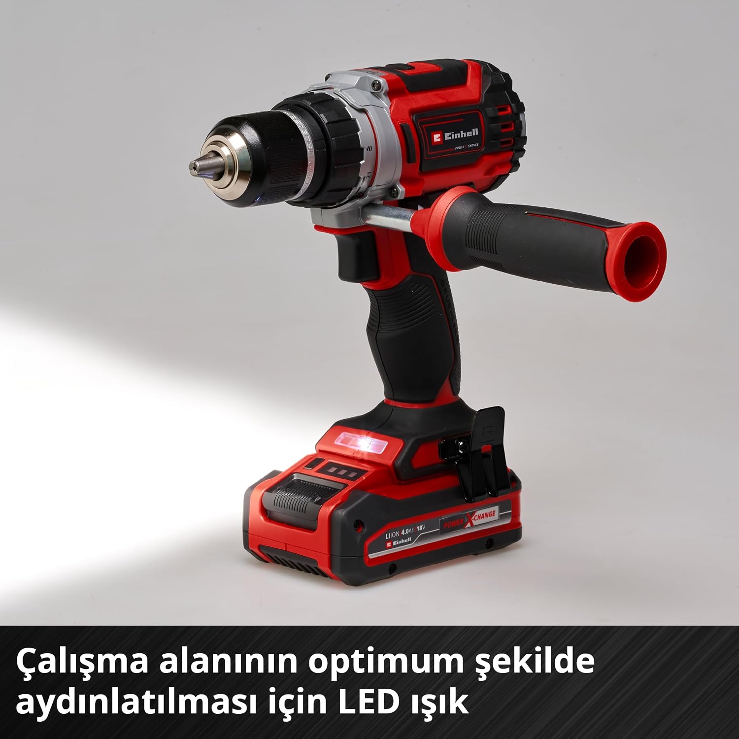 Einhell TP-CD 18/60 Li BL Akülü Vidalama Seti (2,5 Ah Akü ve Şarj Cihazı, 32 Parça Uç Seti ve Çanta Dahildir)