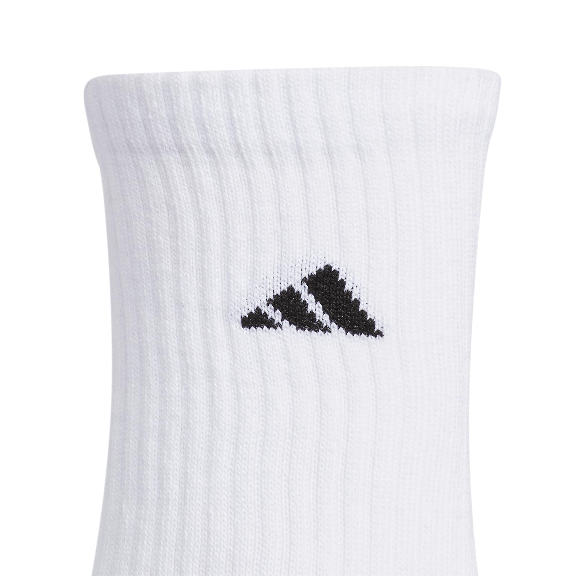 adidas Kids Athletic Cushioned Crew Socks 6 Pairs