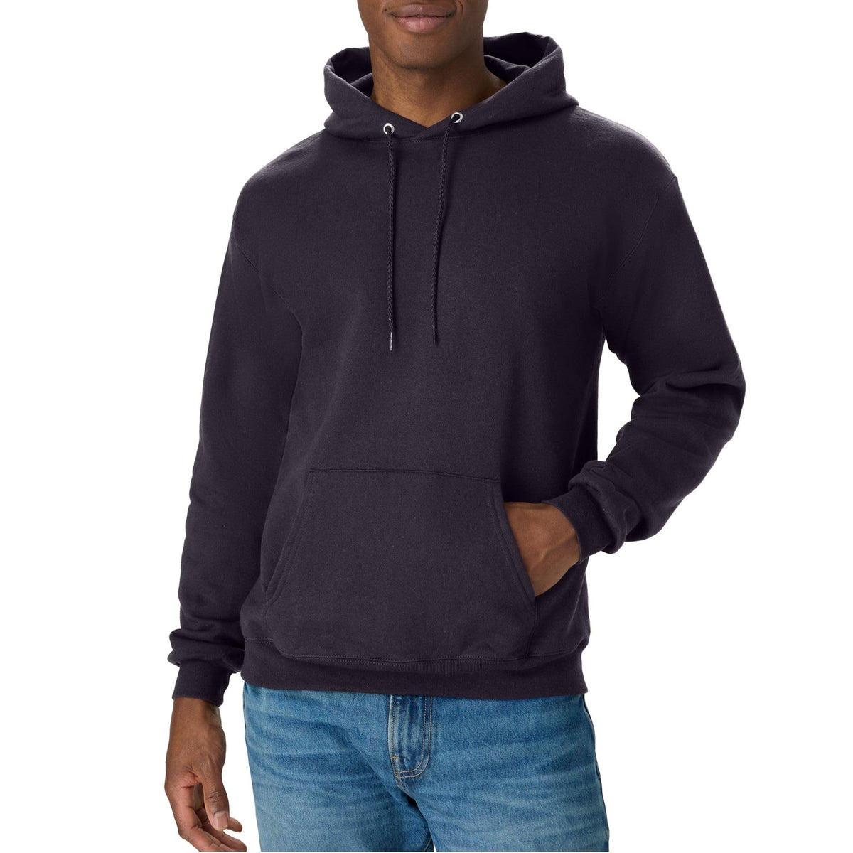 Hanes Men's Hoodie - EcoSmart Fleece Hooded Sweatshirt for Men & Women - Midweight Fleece - Big & Tall Available