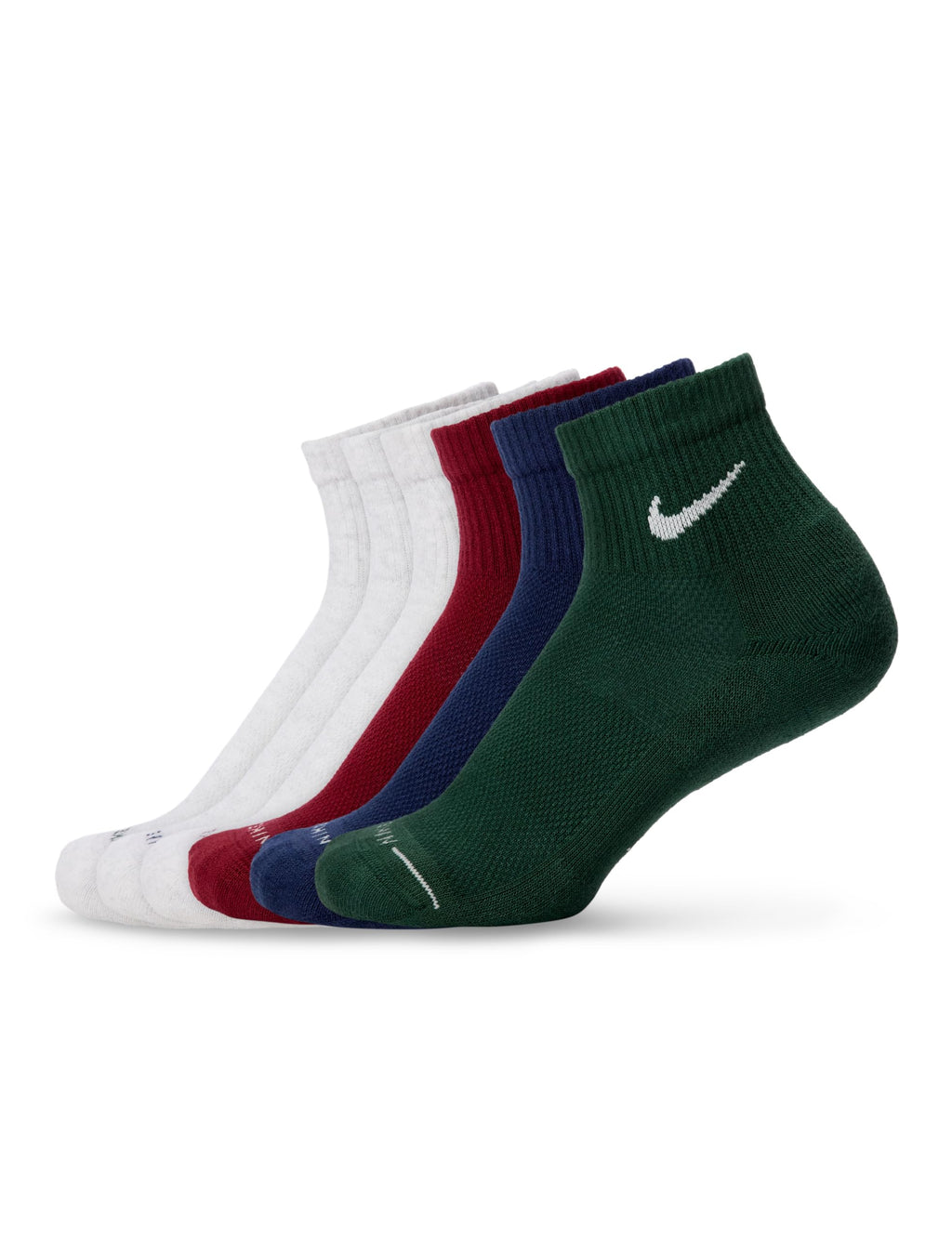 Nike Unisex Adult Everyday Elevated Ankle Socks (6-Pack) | Mens and Womens