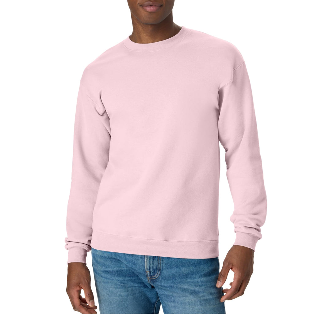 Hanes Men's Sweatshirt, EcoSmart Fleece Crewneck Sweatshirt, Big & Tall Available, 1 or 2-Pack