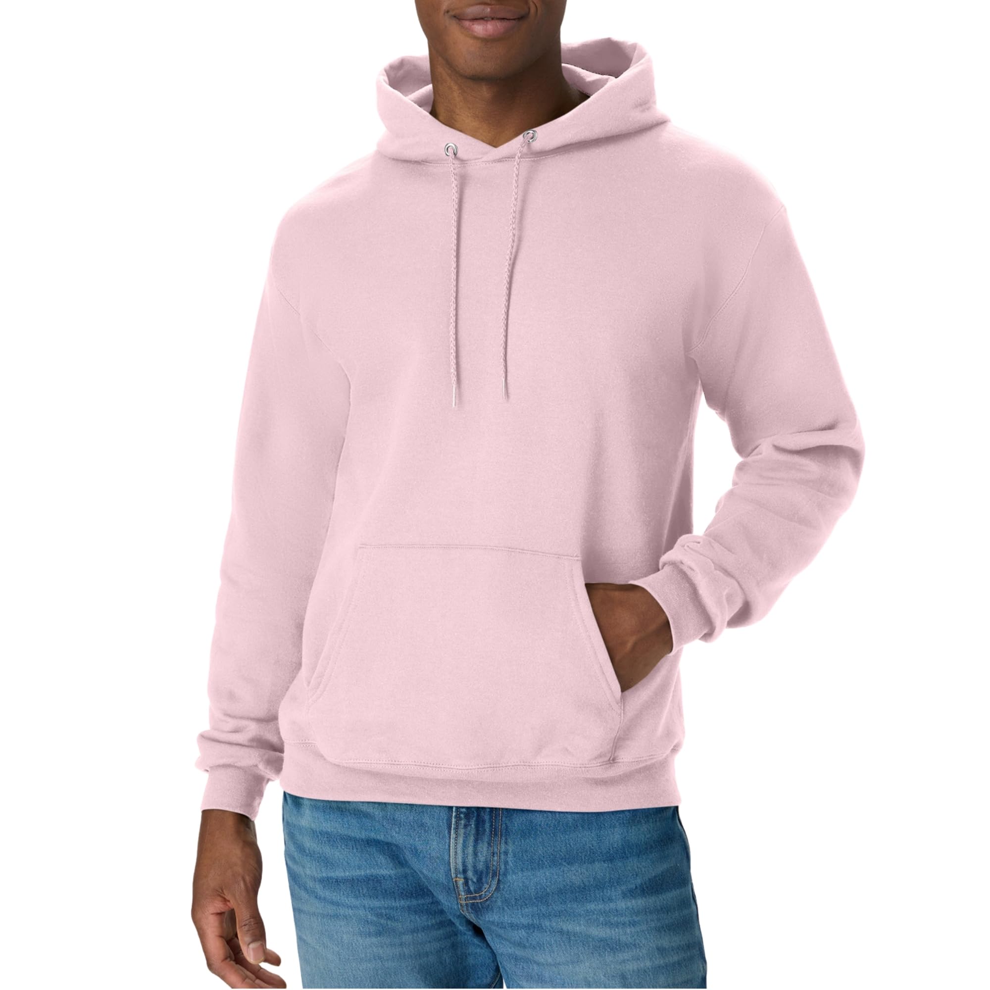 Hanes Men's Hoodie - EcoSmart Fleece Hooded Sweatshirt for Men & Women - Midweight Fleece - Big & Tall Available