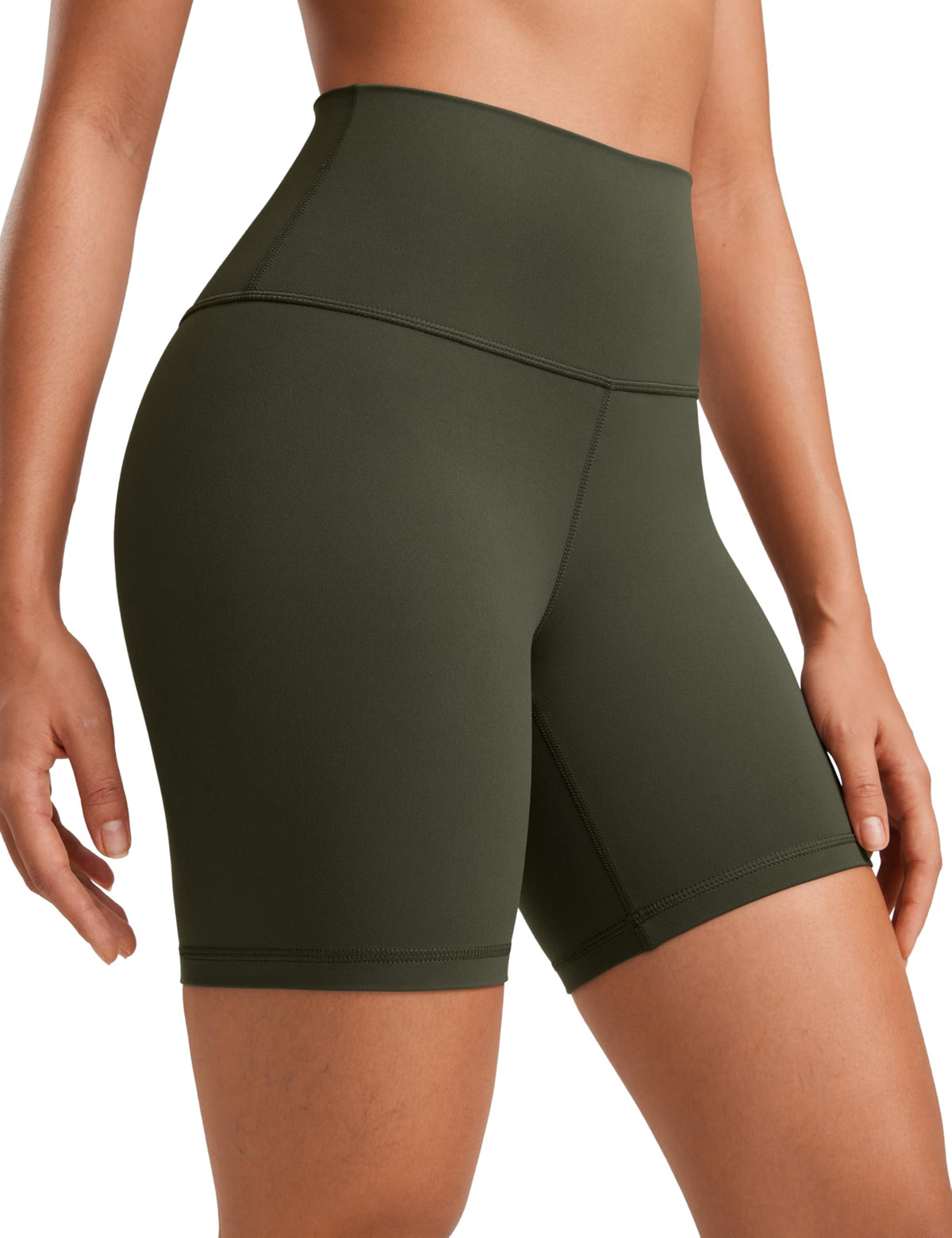 CRZ YOGA Butterluxe Biker Shorts 6"