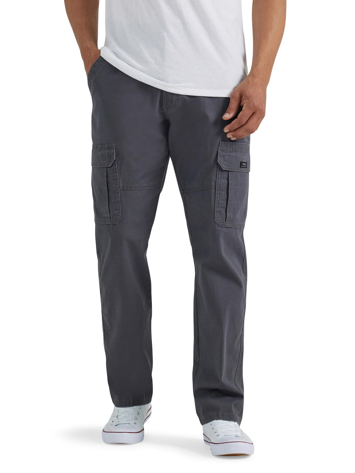 Wrangler Authentics Men's Relaxed Fit Stretch Cargo Pant