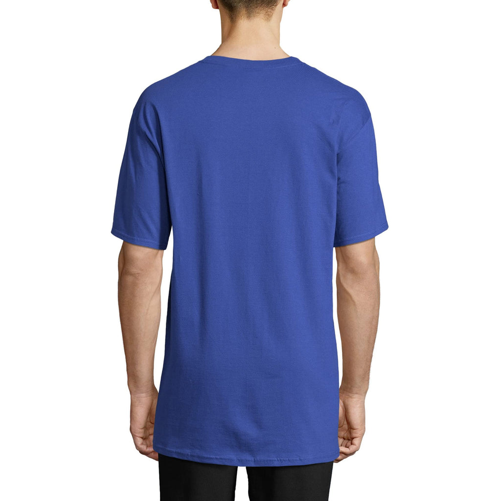 Hanes Men's Beefy-T T-Shirt, Heavyweight Cotton T-Shirts for Men, 1 or 2 Pack, Men's Tees (Tall