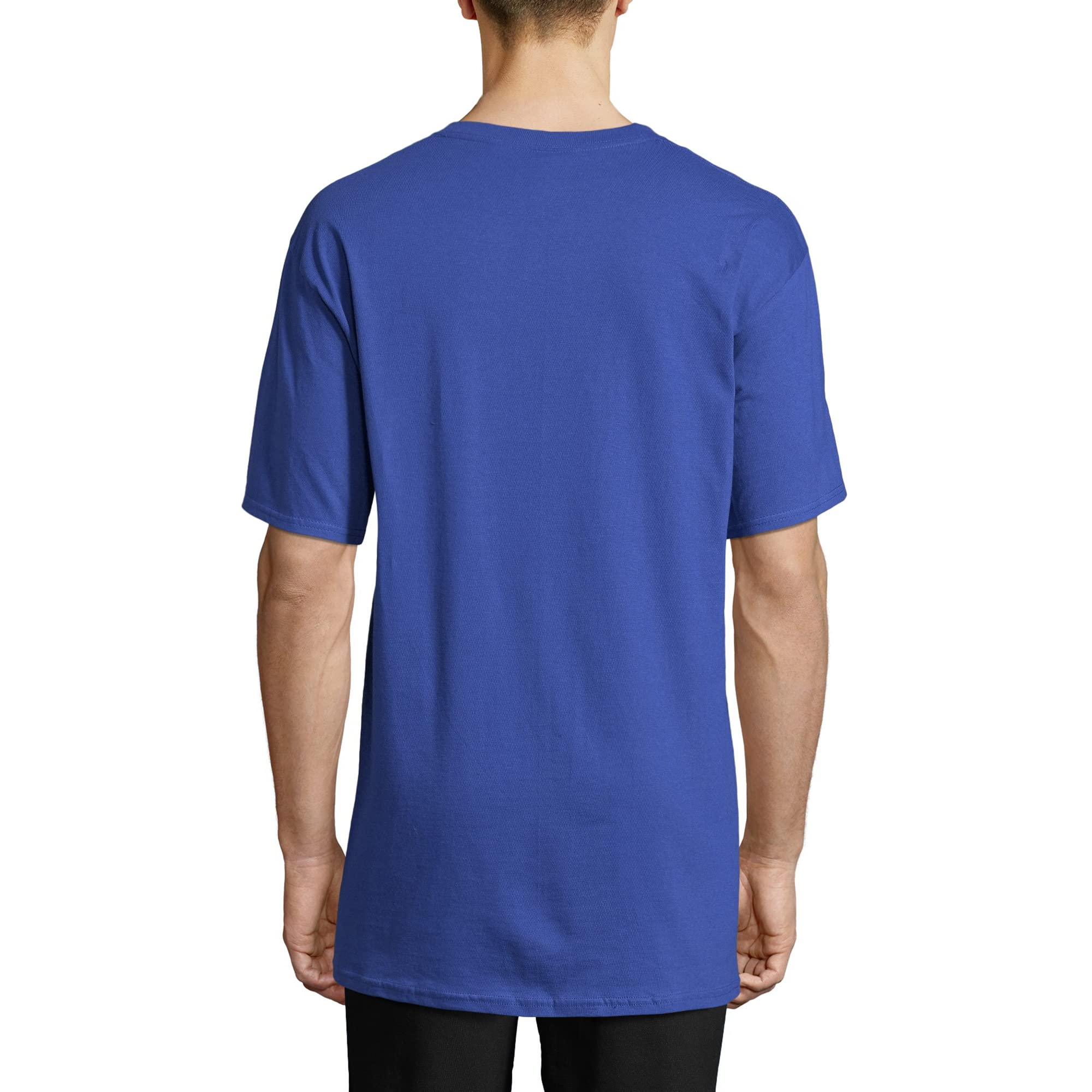 Hanes Men's Beefy-T T-Shirt, Heavyweight Cotton T-Shirts for Men, 1 or 2 Pack, Men's Tees (Tall