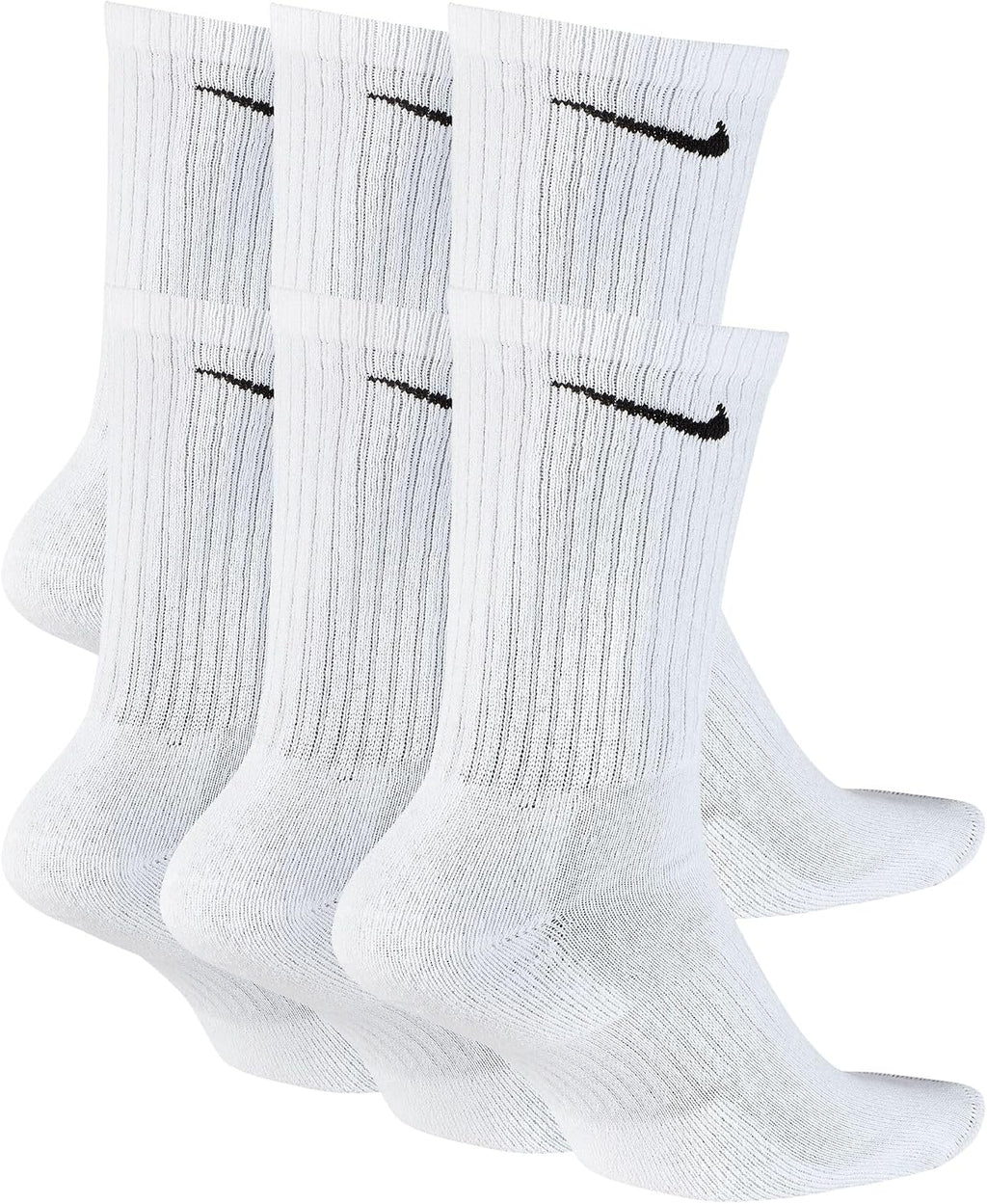 Nike Adult Everyday Cushioned Training Crew Socks (6-Packs) | Mens & Womens