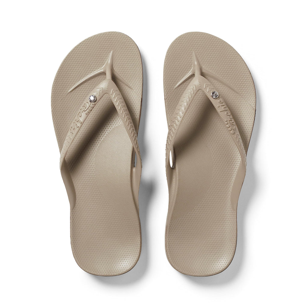 Archies Arch Support Flip Flops for Men & Women – Orthotic Sandals for Plantar Fasciitis Relief – Lightweight, Cushioning, Shock-Absorbing Thong Sandals for Walking, Foot Pain & All-Day Comfort