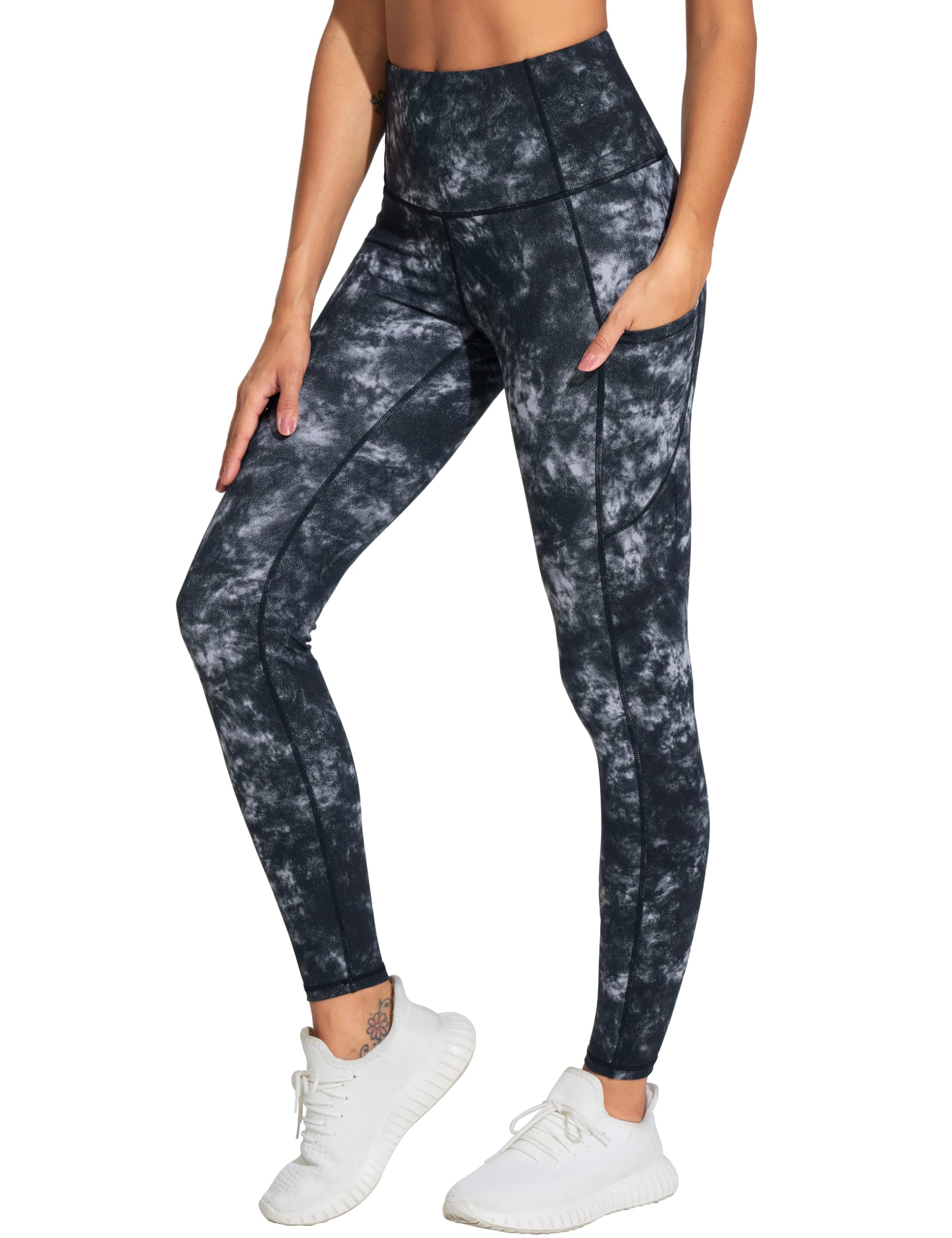 THE GYM PEOPLE Women's Thick High Waist Yoga Pants Workout Leggings