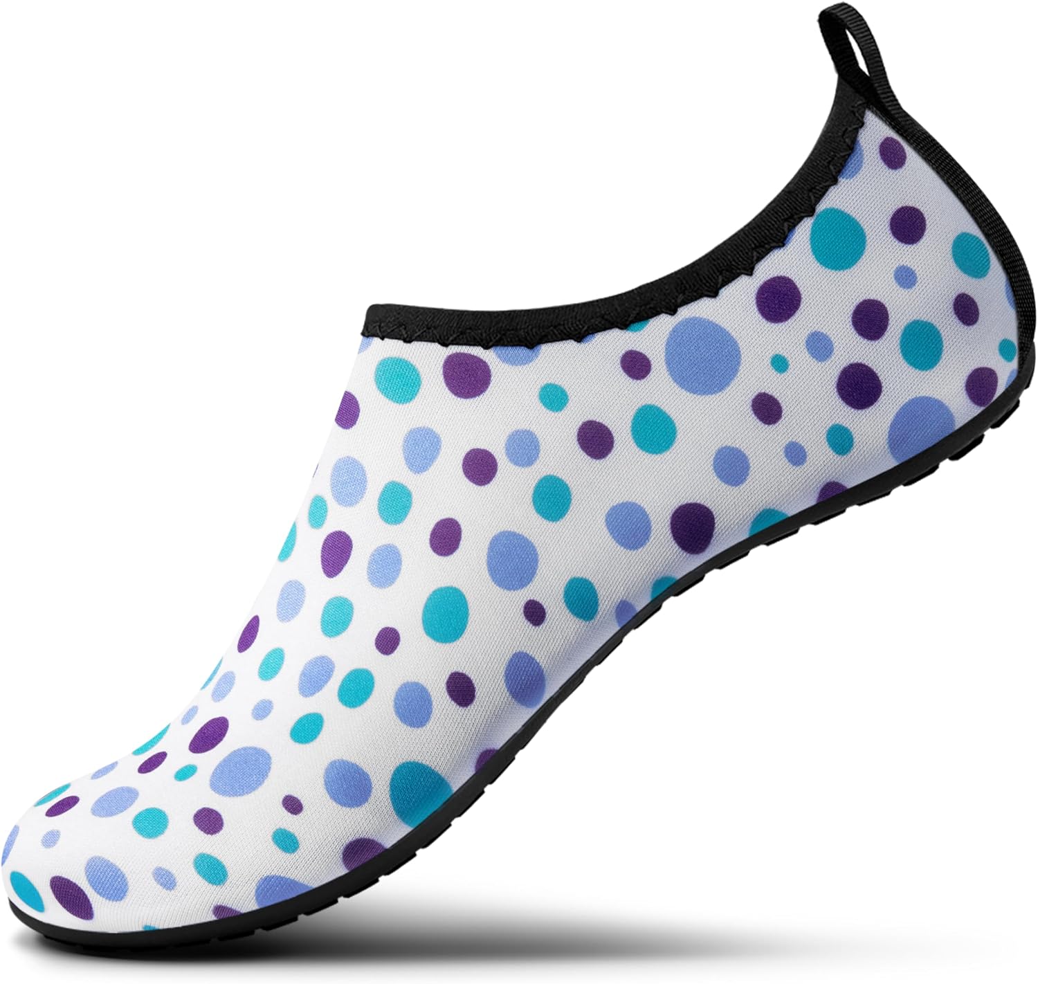 SEEKWAY Water Shoes Women Men Adult Quick-Dry Aqua Socks Barefoot Non Slip for Beach Swim River Pool Lake surf Black SK002(U)