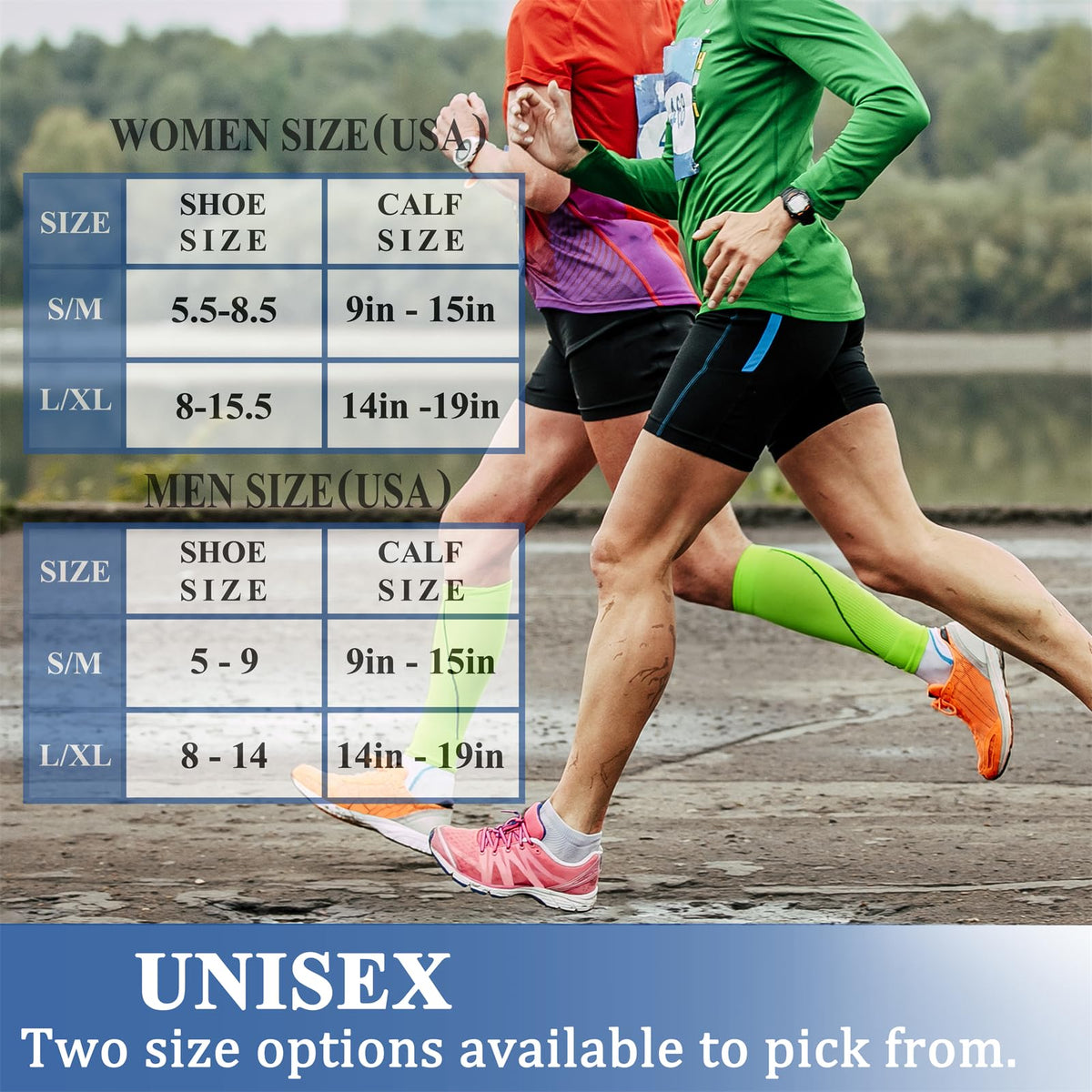 CHARMKING Compression Socks for Women & Men Circulation (3 Pairs) 15-20 mmHg is Best Support for Athletic Running Cycling