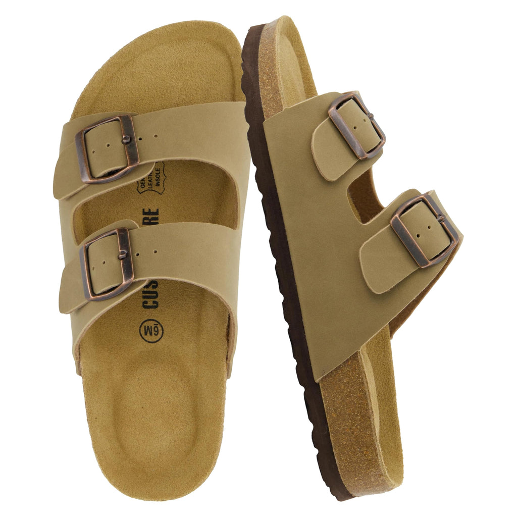 CUSHIONAIRE Lane Cork Slide Women's Sandals, Comfortable Sandals for Women