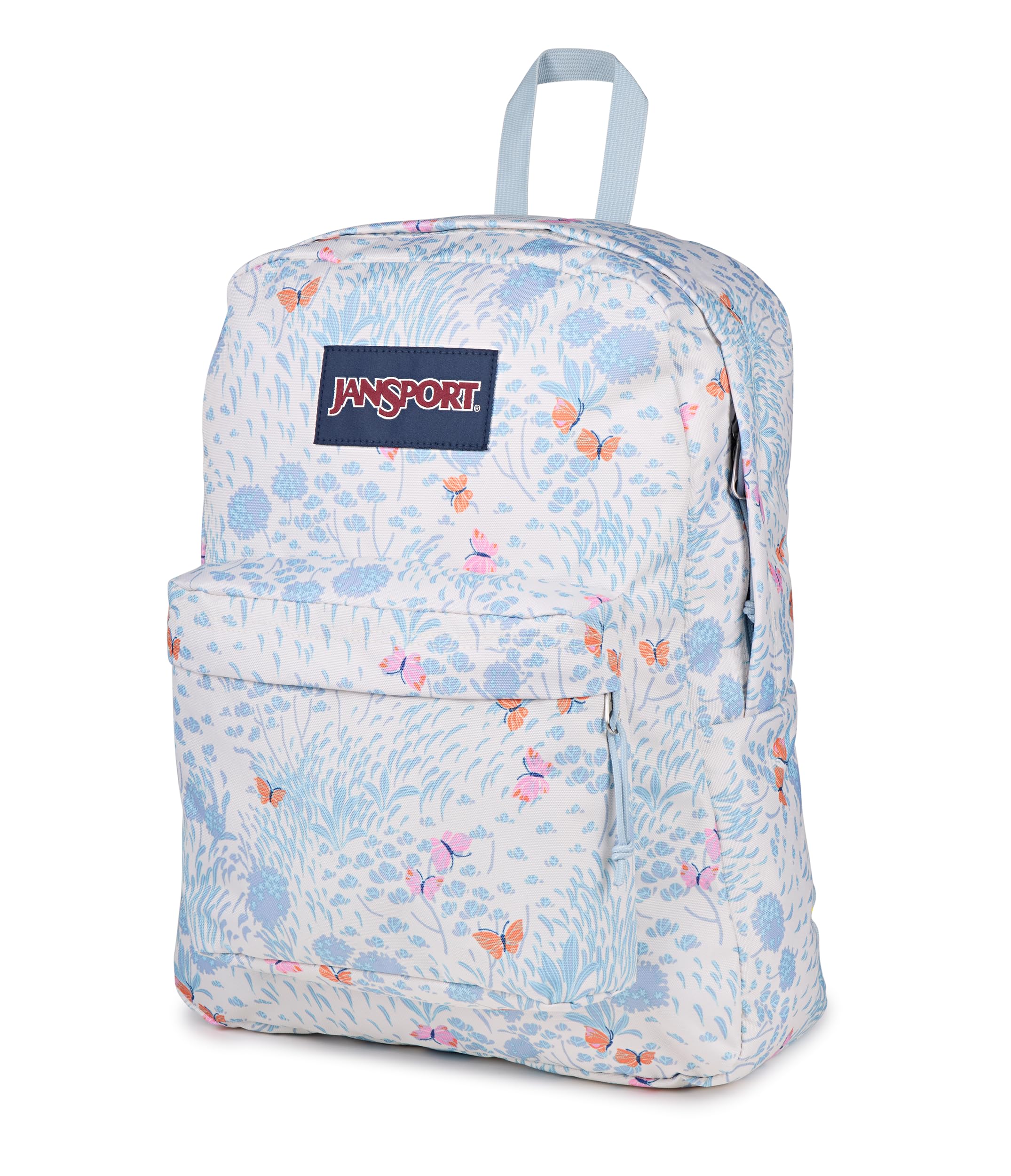 JanSport SuperBreak One Backpacks - Durable, Lightweight Bookbag with 1 Main Compartment, Front Utility Pocket with Built-in Organizer - Premium Backpack, Black