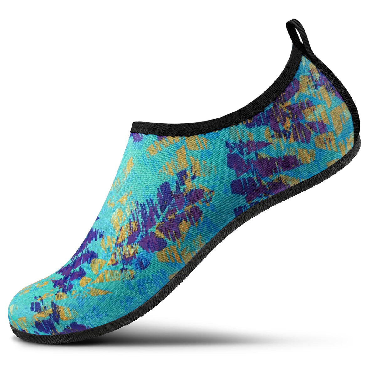 SEEKWAY Water Shoes Women Men Adult Quick-Dry Aqua Socks Barefoot Non Slip for Beach Swim River Pool Lake surf Black SK002(U)