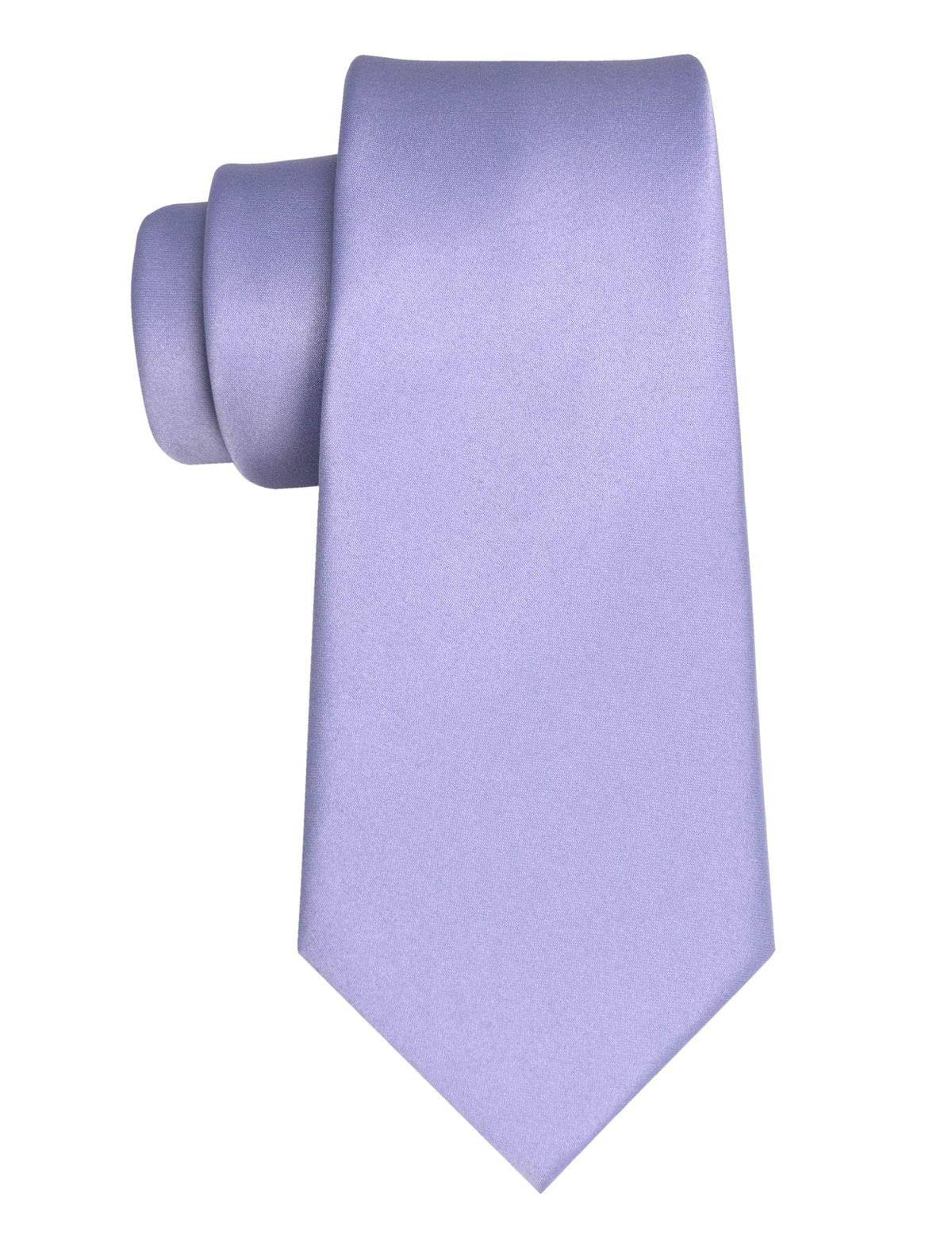 JEMYGINS Solid Color Tie Mens Necktie for Business and Wedding
