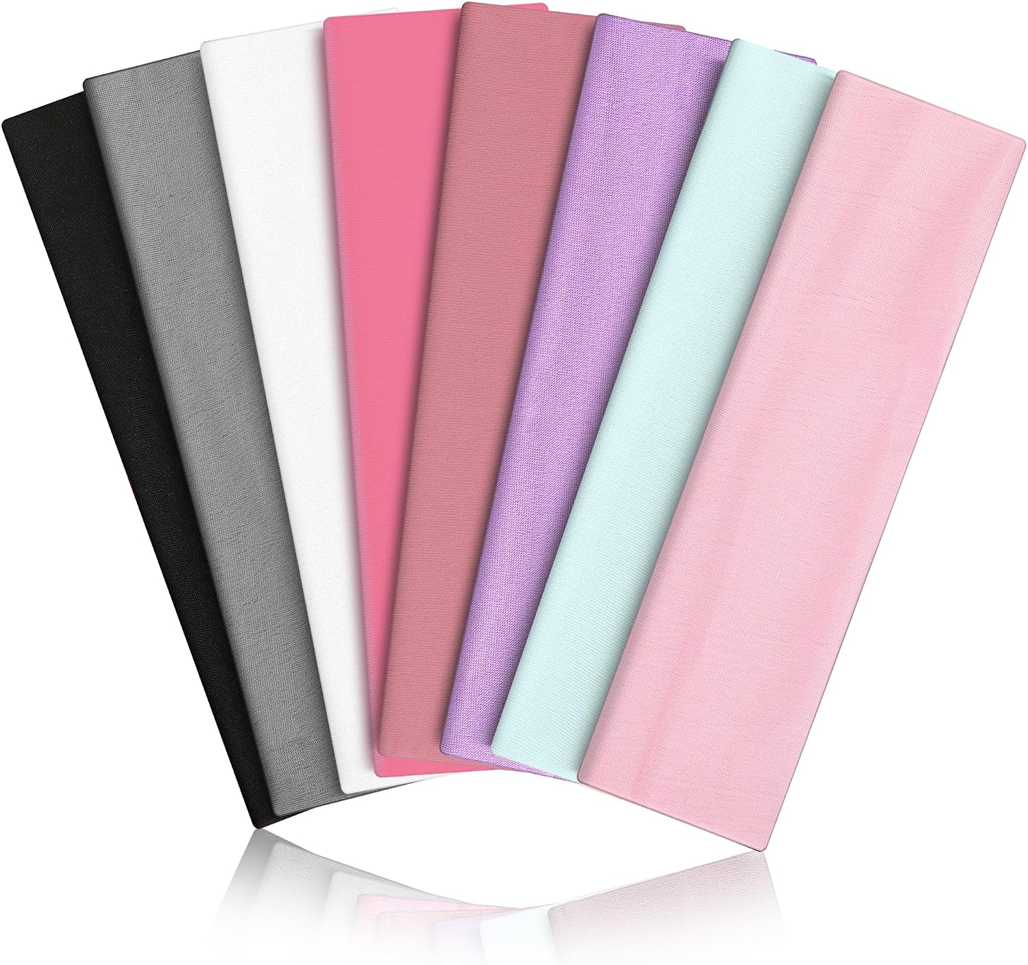 Headbands for Women 8PCS, Summer-Exclusive Elastic Non Slip Hair Head Bands