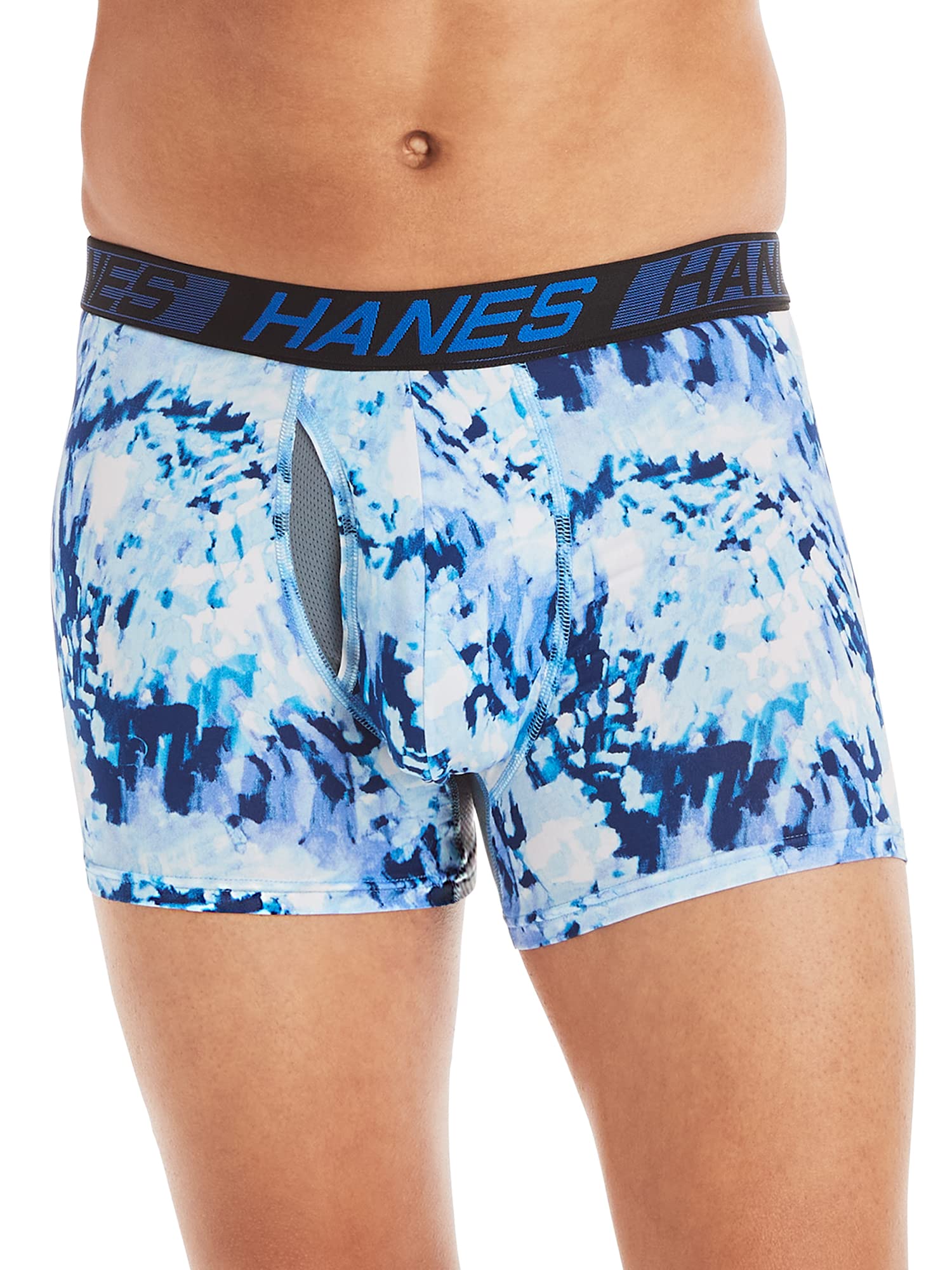 Hanes Men's Underwear Boxer Briefs Pack, 3-Pack, Total Support Pouch, Long or Short-Leg Boxer Briefs