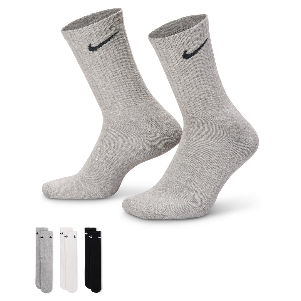 Nike Adult Everyday Cushioned Training Crew Socks (6-Packs) | Mens & Womens