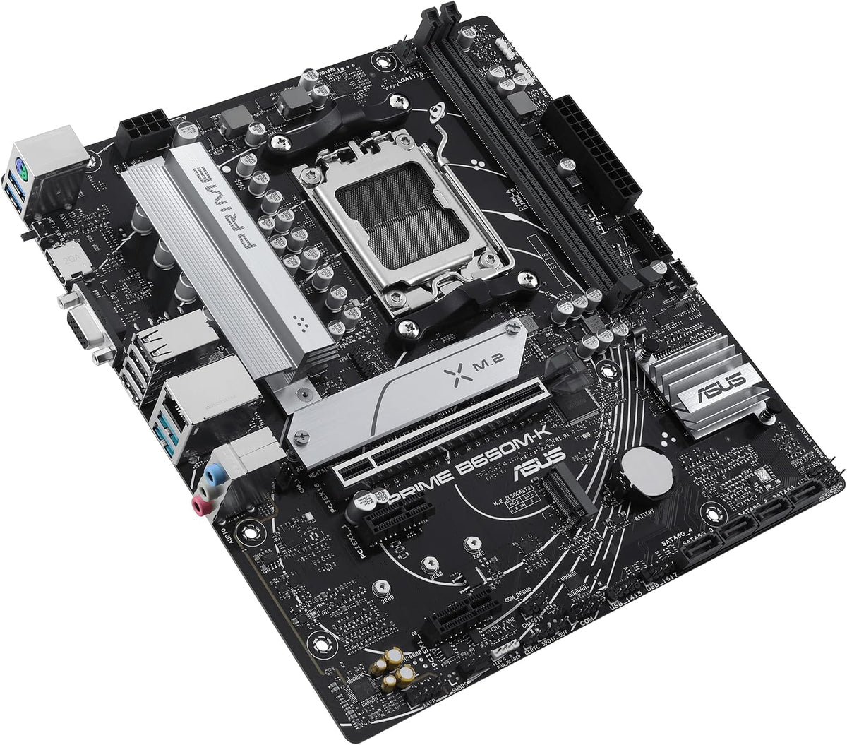 Asus Prime B650M-R AMD B650 AM5 Soket DDR5 7200+(OC) MHz mATX Anakart