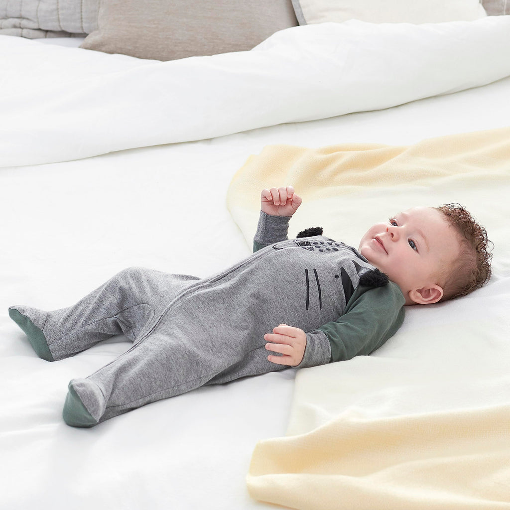 Gerber Baby Boys' 4 Pack Sleep 'N Play Footie