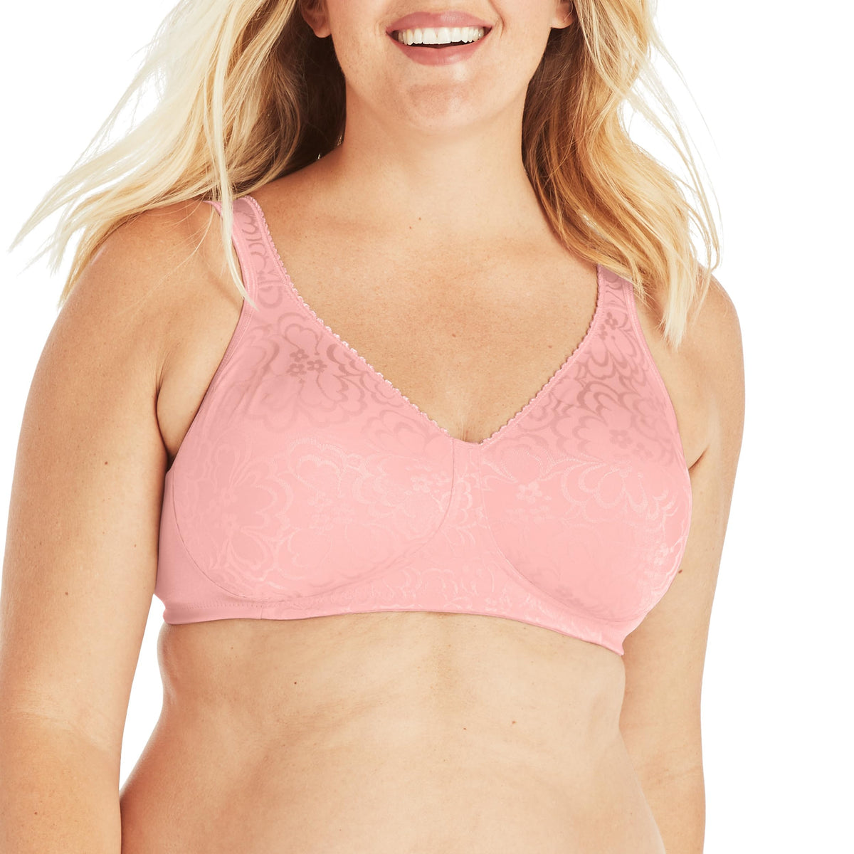 Playtex Women's Wireless Bra, 18 Hour Plus-Size Bras Available, Ultimate Lift, Moisture-Wicking, Single or 2-Pack
