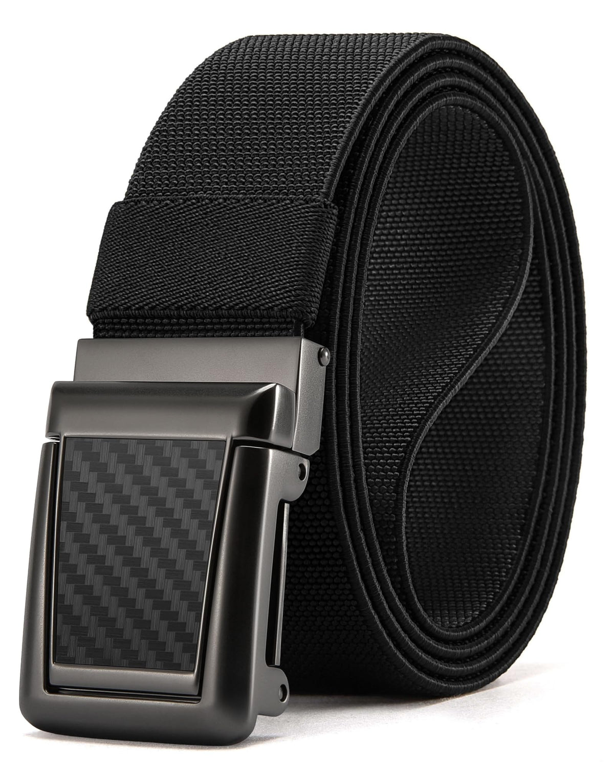 CHAOREN Tactical Belt Men - 1.5" Stretch Work Belt with Zinc Alloy Buckle