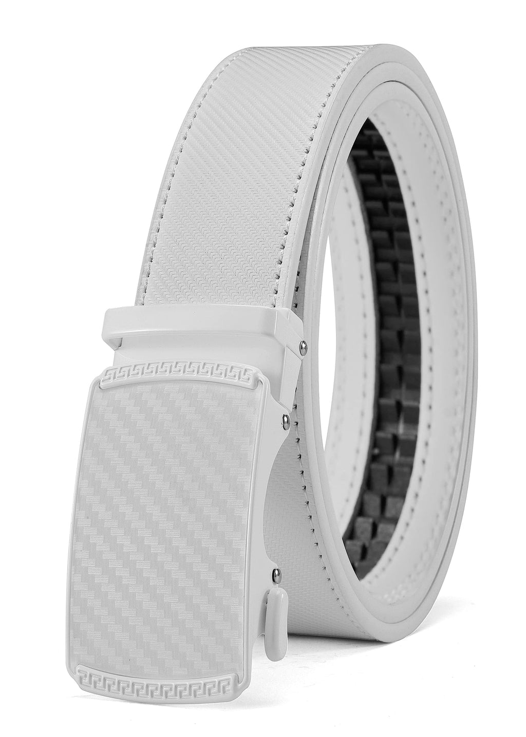 CHAOREN Men's Leather Ratchet Belt - Customizable Fit (35mm)