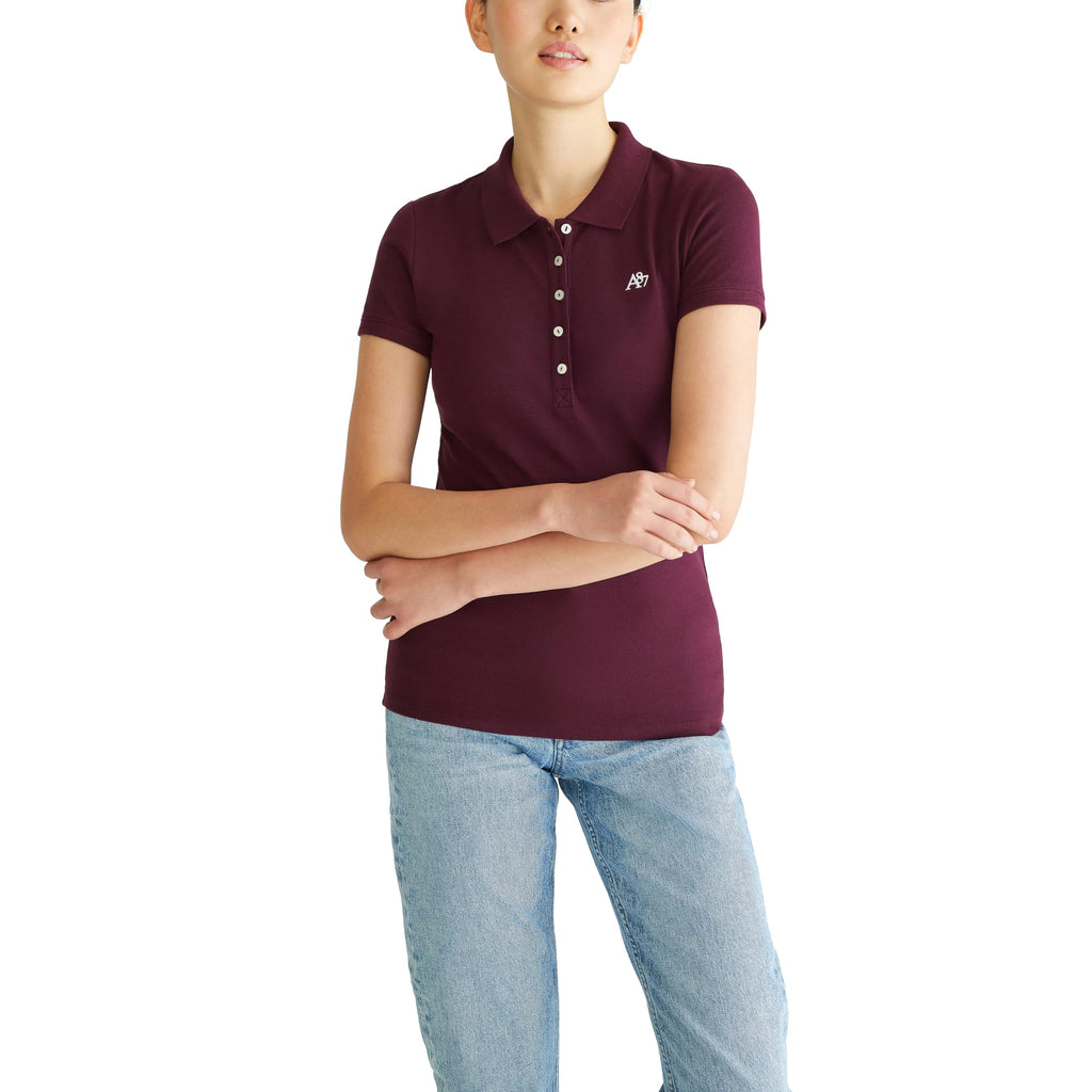 AEROPOSTALE Women's Aero Solid A87 Polo
